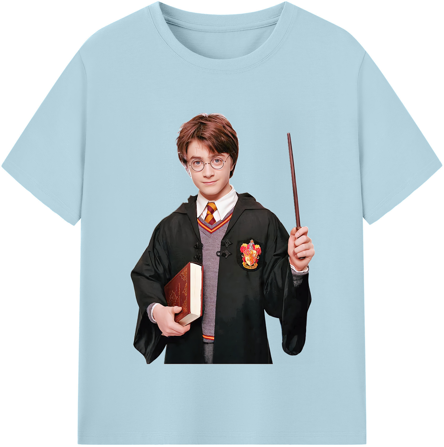 （画像用） Harry Potter ハリー・ポッターシリーズ 綿100％半袖Tシャツ（フロントプリント）